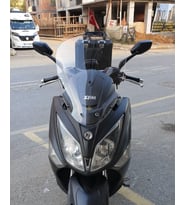 MOTOCAM SYM Joymax 250 İ Ön Cam 2013-2016 Model 54cm Şeffaf Renkli 4mm SPORTİF