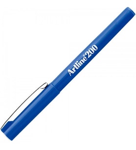 Artline Keçe Uçlu Yazı Kalemi Uç:0,6mm Mavi 210N