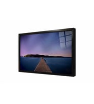 Tablosan Dalgakıran ve Gökyüzü Çerçeveli Cam Tablo