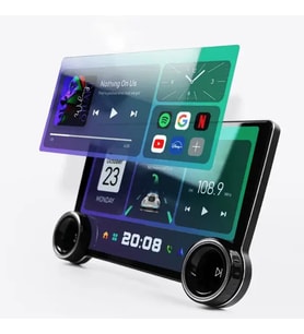 Navigold Stonex Universal Diamond 2K Android Çift Düğme 4+64GB CarPlay Android Auto QLED DSP Wi-Fi