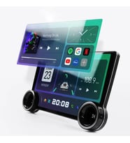 Navigold Stonex Universal Diamond 2K Android Çift Düğme 4+64GB CarPlay Android Auto QLED DSP Wi-Fi