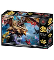 Prime 3D - Dragon Clan 500 Parça Yetişkin Puzzle 10328