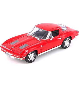 Welly 1:24 1963 Kırmızı Chevrolet Corvette