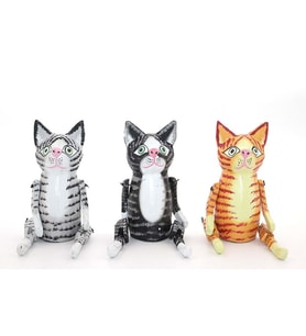 Ahşap Sallanan Kedi