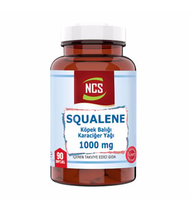 Ncs Squalene Köpek Balığı Karaciğer Yağı 1000 MG 90 Tablet