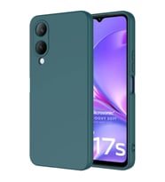 Microsonic Vivo Y17s Kılıf Groovy Soft Koyu Yeşil (Koyu Yeşil)