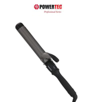 POWERTEC TR-38 Profesyonel Saç Maşası 38mm Çap (Siyah)