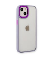 iPhone 14 Plus Kılıf Dora Kapak - Lila