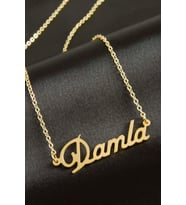 Damla isimli kolye (Kişiye Özel)