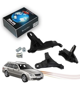Mercedes E W211 2002-2009 Sağ Far Tutucu Plastik Dişli Tamir Set A2118201414