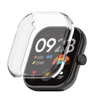 Microsonic Xiaomi Redmi Watch 5 Kılıf 360 Full Round Soft Silicone Şeffaf (Şeffaf)