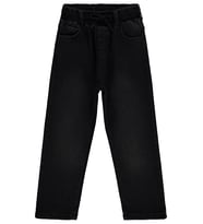 Civil Boys Beli Lastikli Jogger 6-9 Yaş Pantolon Kot - Siyah