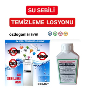 Su Sebili Yosun Küf Bakteri Temizleme Losyonu 1 Lt
