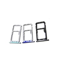 Huawei Uyumlu Nova 3İ Uyumlu Sim Yuvası Sim Kart Tepsisi Mavi Renk