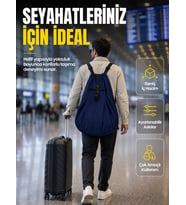 Çok Amaçlı Katlanabilir Taşıma Çantası Geniş Hacimli Günlük Kullanım Çantası