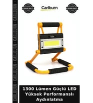 1300 Lümen Güçlü LED Yüksek Performanslı Aydınlatma Gece Lambası Projeksiyon Lamba Garaj Işığı