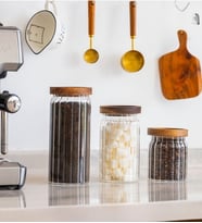3’lü Akasya Kapaklı Cam Kavanoz, Vakum Kapak / Pinterest Kavanoz
