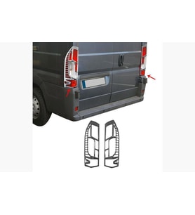 Peugeot Boxer ABS Krom Stop Çerçevesi 2 Prç. 2015 ve Sonrası