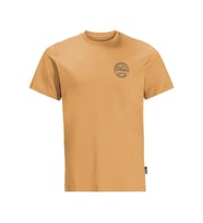 Jack Wolfskin Campfire Erkek Outdoor T-Shirt - Sarı
