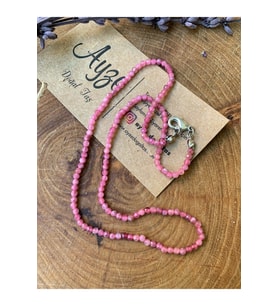 Pembe Turmalin Kolye
