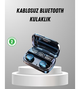 TWS Kablosuz Kulaklık Şarj Kutulu 20 Saat Kullanım Konforlu