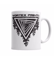 Vortex Prints Logo Kupa Bardak Porselen