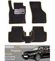 BMW 4 SERİSİ F36 GRANCOUPE (2014-2020) Uyumlu EVA Paspas Tam Set–Araca Özel,Su Geçirmez