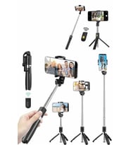Cep Telefonu Tripod Standı Manyetik Selfie Sopa Bluetooth Uzaktan Kumandalı