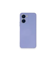 Vivo Y16 Kılıf Nano İçi Kadife Silikon - Lila