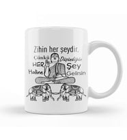 Zır Zır Etma Karadeniz Kupa Bardak Porselen