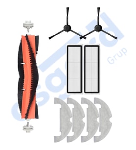 DREAME D10 PLUS – D10S PLUS – D10 PLUS GEN 2 UYUMLU 1 Ana Fırça 2 Yan Fırça 2 Filtre 4 Mop PKT-iasgf0001362