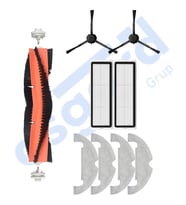 DREAME D10 PLUS – D10S PLUS – D10 PLUS GEN 2 UYUMLU 1 Ana Fırça 2 Yan Fırça 2 Filtre 4 Mop PKT-iasgf0001362