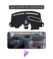 FORD COURİER EKRANLI (2013-2020) Torpido Örtüsü Güneşten Korur Kolay Montaj Tam Uyum TB72
