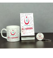 Doktor Üçlü Set (Kupa + Telefon Standı + Anahtarlık) 003