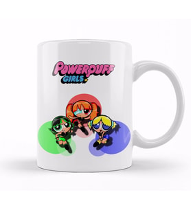 Powerpuff  Girls Kupa Bardak Porselen