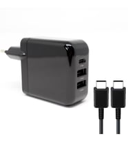 Samsung Keyco 25W Pd Quick Charger 3 Çıkışlı Yeni Nesil Şarj Aleti Kablolu Set Samsung Türkiye Garantili