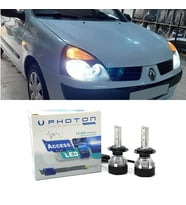 Renault Clio 2 Led Xenon Uzun Far Ampulü H1 Access Yeni Seri Beyaz 2002-2006