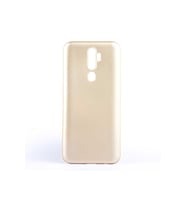 Oppo A5 2020 Uyumlu Kılıf Zore Premier Silikon Kapak (Gold)
