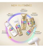 Pantene Nem Yüklemesi Heat & Glow Durulanmayan Krem 135 Ml