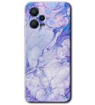 Redmi Note 12 5G Kılıf HD Desen Baskılı Kılıf - Spots Lilac