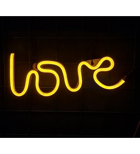 ESLED Neon Love Yazısı