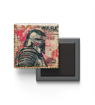 Kylo Ren - Baskılı Buzdolap Magneti Kare - 9x9 cm