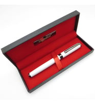 Signator® T464 Titanyum Beyaz Roller Kalem  İsme Özel Kalem  Hediyelik Kalem (Karışık)