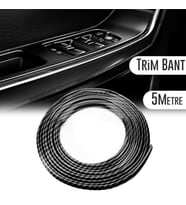 Araç İçi Dekoratif Torpido Ve Kapı Döşeme Fitili Neon Ip 5 Metre Karbon