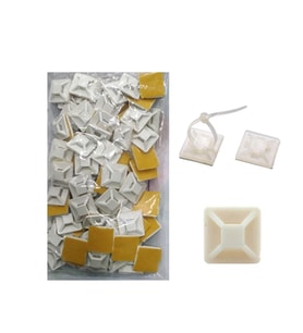 YAPIŞKANLI BALON ZİNCİRİ TUTACAĞI 28x28 mm KROŞE 10 ADET