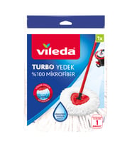 Turbo Classic Üçgen Mikrofiber Yedek Paspas, dayanıklı ve şık tasarım