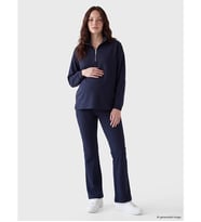 LCW Comfort Lacivert Dik Yaka Soft Touch Kadın Sweatshirt
