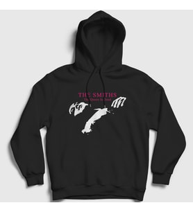 Presmono Unisex Siyah The Queen Is Dead The Smiths Kapüşonlu Sweatshirt 525141tt