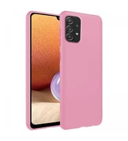 Samsung Galaxy A33 İnce Mat Silikon Kılıf Pembe