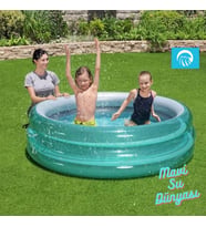 Havuz Jumbo Metalik 170 Cm x 53 Cm - Mavi Su Dünyası
